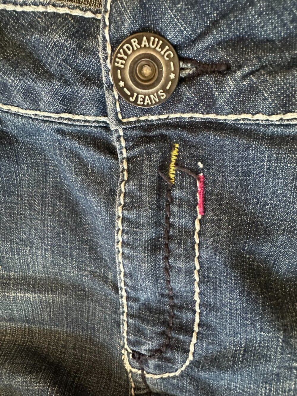 Hydraulic Bailey Slim Bootcut Jeans Women's Size 16W Y2K - Picture 6 of 12